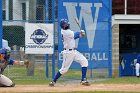 Baseball vs CGA  Wheaton College Baseball vs Coast Guard Academy during game two of the NEWMAC semi-finals playoffs. - (Photo by Keith Nordstrom) : Wheaton, baseball, NEWMAC